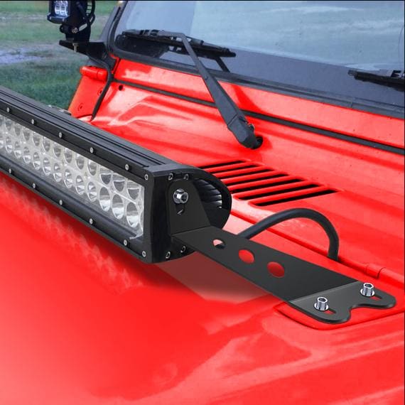 LED Light Bar & Pod Brackets (For Jeep Wrangler)