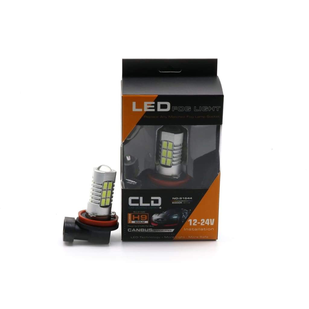 LED Fog Light Replacement Bulbs (2 Bulbs) - Car Lighting District
