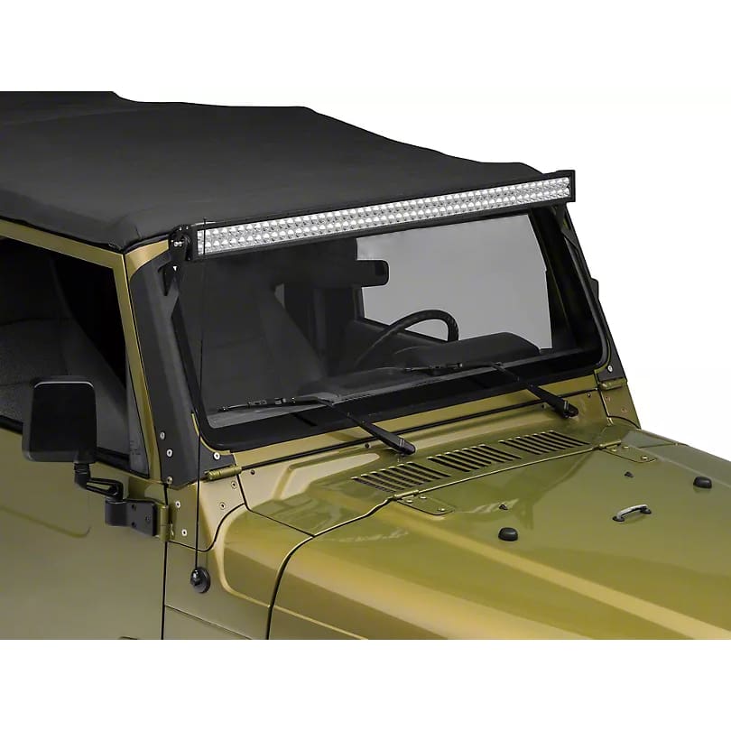 LED Light Bar & Pod Brackets (For Jeep Wrangler)