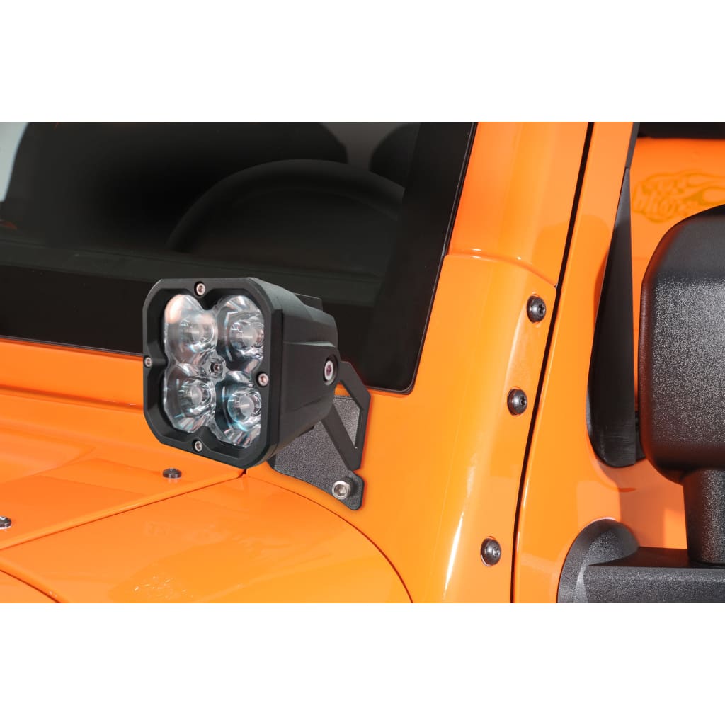 LED Light Bar & Pod Brackets (For Jeep Wrangler)