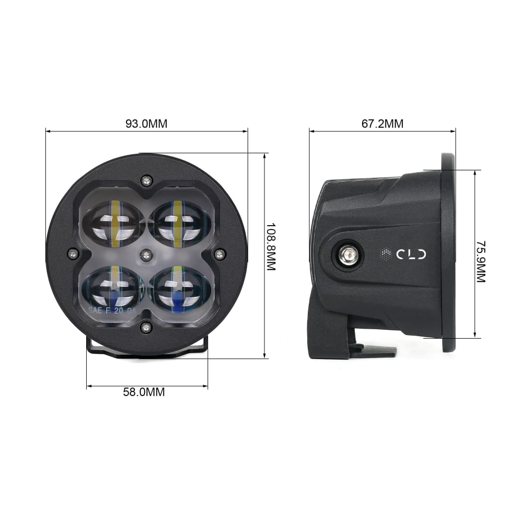 Street Legal LED Pod Lights car lighting district Street Legal LED Pod Lights car lighting district