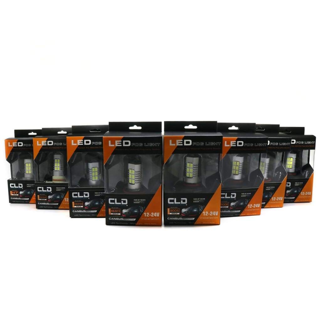 LED Fog Light Replacement Bulbs (2 Bulbs) - Car Lighting District 